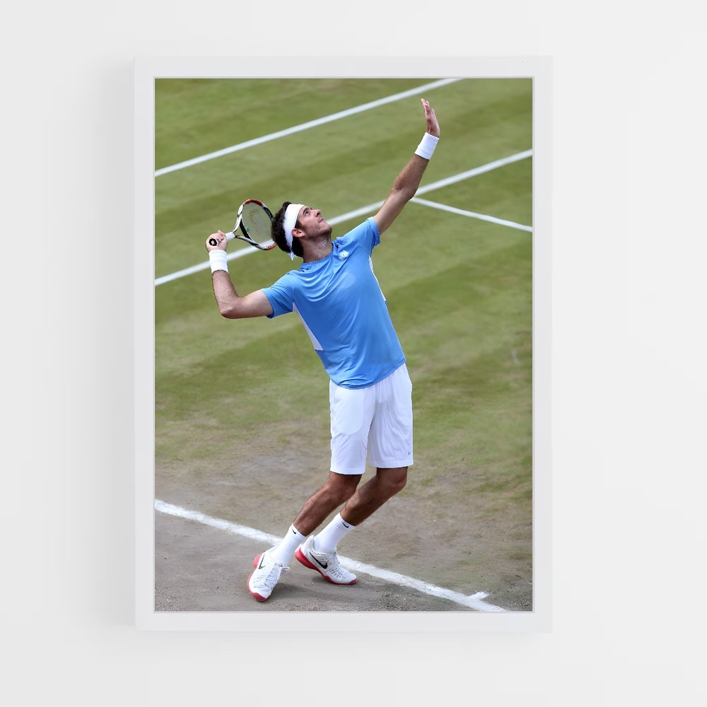 Poster Juan de martin potro – affiche Tennis (vue 3)